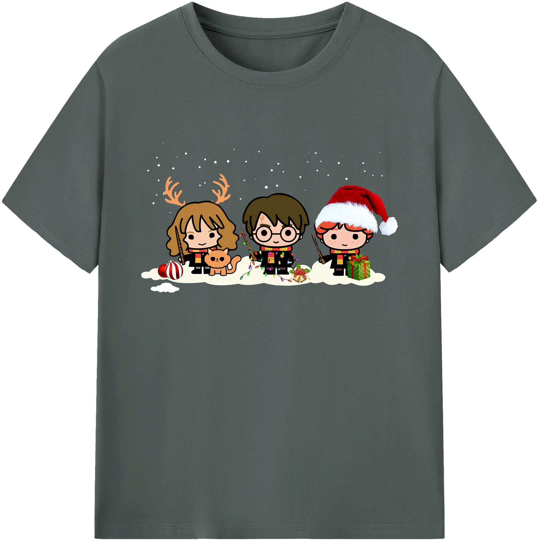 （画像用） Harry Potter ハリー・ポッターシリーズ 綿100％ メンズ半袖Tシャツ｜肌触りやわらか＆通気性